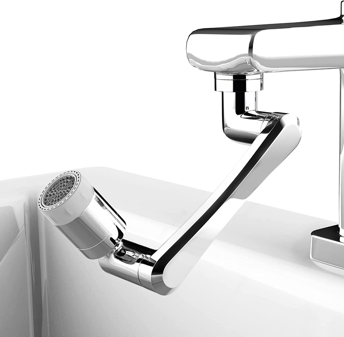 Rotating Faucet/Tap Extender | Stainless Steel | 1180° rotation